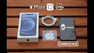iPhone 12 unboxing (Black) - Apple - MagSafe Wireless charging