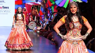 Sunny Leone In Rajasthani look,Ramp Walk At Bombay Times Fashion Week 2023