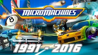 История / Эволюция Micro Machines