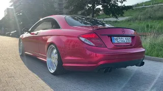 Mercedes cl500 sound v8