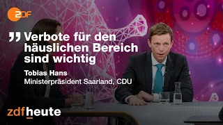 Die Welle brechen – wie weit fährt Deutschland runter? | maybrit illner vom 29.10.2020