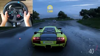 Lamborghini Murciélago SV - Forza Horizon 5 | Logitech g29