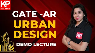 GATE Architecture & Planning | Urban Design Demo Lecture