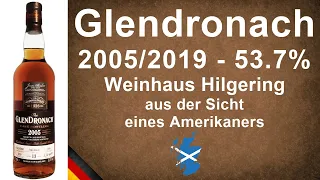 Glendronach 2005 / 2019 Single Cask from Weinhaus Hilgering Scotch Review #356 from WhiskyJason