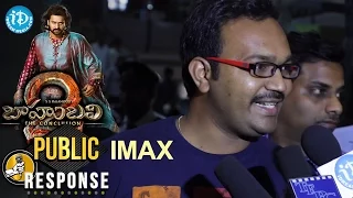 Baahubali 2 IMAX Public Response || S S Rajamouli, Prabhas, Anushka Shetty, Rana Daggubati