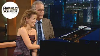 Anne-Sophie Mutter spielt mit Harald Klavier | Die Harald Schmidt Show (ARD)