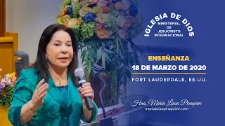 Enseñanza: Lamentaciones 2 - 18 marzo 2020 - Hna. María Luisa Piraquive, #IDMJI