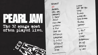 Pearl Jam – The 32 most played Live songs