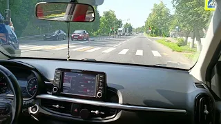 2019г. Kia Picanto. тест-драйв по городу.