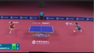 Best moments - Tomokazu Harimoto vs Fan Zhendong (WTC 2022)