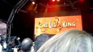 Can You Feel The Love Tonight - The Lion King at West End Live 2010.