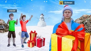 Ich SCHENKE armen Menschen WEIHNACHTSGESCHENKE in GTA 5 RP!