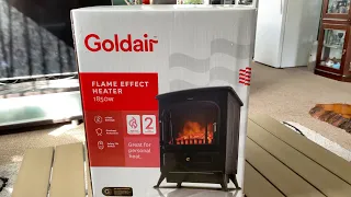 Unboxing And Assembling Goldair Flame Effect Heater