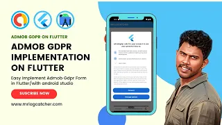 Admob GDPR implement on Flutter | How to show admob gdpr on Flutter|Admob gdpr  message with flutter