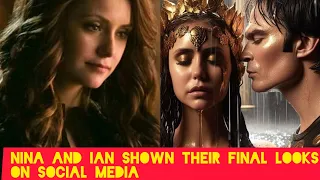 Excited sizzling News: hottest Nina and Ian Fiery Final Looks for Vampire diaries New season 🔥🔥😈💥