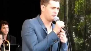 Michael Buble - "Sway" rehearsal for "Today" in Peakhurst, Sydney [November 20, 2009]