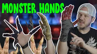 MONSTER HANDS - Cheap, Expensive, DIY, etc. - Horror glove options for filmmaking/costumes!