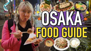 Osaka Tours  👑🐷 Street Food and Local Restaurant Guide