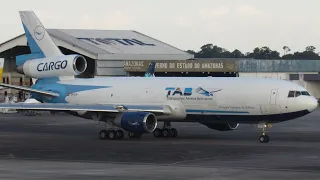 Raríssimo McDonnell Douglas DC-10-30F da Tab Cargo em Manaus/SBEG