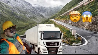 sfida a pieno carico in montagna con il camion ce la farò a traversarla senza distruggere il motore