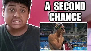 Spanish swimmer given second chance after heartbreaking DQ reaction