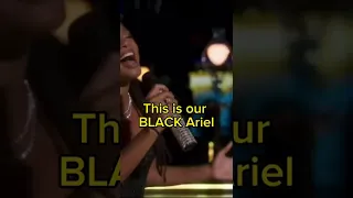 Halle Bailey sings Can You Feel The Love Tonight | This is our BLACK ARIEL