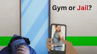 CaseOh Goes to the Gym for the FIRST TIME [Gym or Jail?]