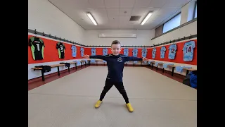 Max is KIT MAN for Institute Football Club. See how to setup a Football Changing Room!!!