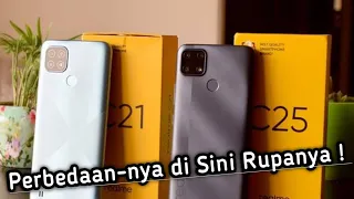 Perbedaan Realme C25 Vs Realme C21 ( Hp 1-2 Jutaan Terbaik 2021 )