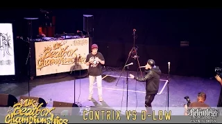 Contrix VS D-Low - Solo Quarter Final - 2015 UK Beatbox Championships
