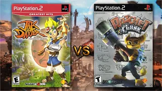 Jak and Daxter Vs Ratchet and Clank Comparison