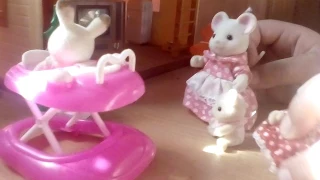 СЕМЬЯ МЫШКИ И ЗАЙЧИКА.МУЛЬТИК.Sylvanian Families