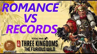 🔰 TW Three Kingdoms Furious Wilds DLC Romance vs Records mode comparison expansion pack Meng Huo