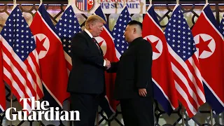 Donald Trump and Kim Jong-un meet for second time