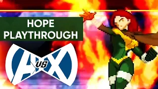 Avengers vs. X-Men (Mugen) - Hope Gameplay Playthrough 1080p 60fps