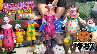 Killer Klowns From Outer Space Horror Movie Action Figures / Trick or Treat Studios Unboxing Video