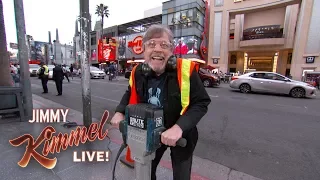 Mark Hamill & Jimmy Kimmel Get into a Star War