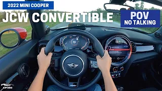 2022 MINI Cooper JCW CONVERTIBLE  - POV TEST DRIVE