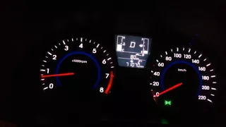 Hyundai Solaris 1,4 2015 разгон 0-100 кмч/Solaris 0-100 km/h 1,4 2015