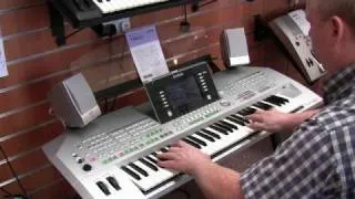 Yamaha Tyros 2 Demo French Musette