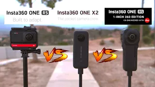 🎥¿Cuál es MEJOR 360? (Insta360 One X2, RS, 1 PULGADA 360)