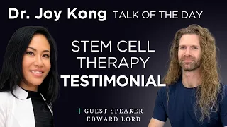 Stem Cells Heal Broken Foot Testimonial | Edward Lord with DR. JOY KONG