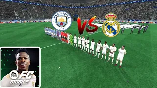 EA SPORTS FC MOBILE 24⚽️|iPhone gameplay🔥|UEFA Champions league|Real Madrid|Difficulty:Legendary|#1