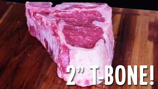 4th of July 2 INCHES THICK T-BONE | Salty Tales