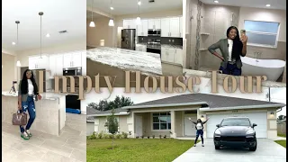 EMPTY HOUSE TOUR | Full House Tour | New Construction Home | First time home buyer | Closing Day