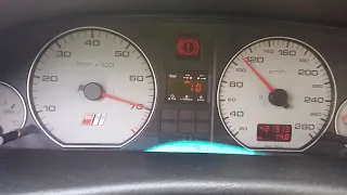 audi s6 c4 2.2turbo  0-100 acceleration