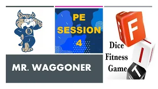 Mr. Waggoner's PE activity: Fitness Dice game