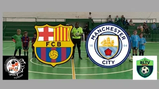 Champions League FutStar - Futsal sub-8. Barcelona x Manchester City --- EC Magnolia