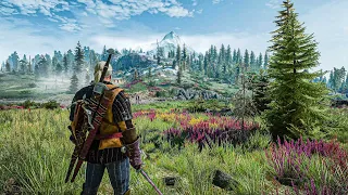 WITCHER 3 NEXT-GEN Free Roam Gameplay (8K 60FPS)