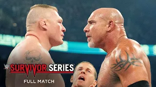 FULL MATCH-Goldberg vs Brock Lesnar:Survivor Series 2016 (2k19)